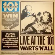 LP - New Wave Compilation - Live At The '101': Warts 'N' All