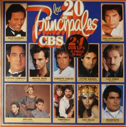 Julio Iglesias, Pimpinela, Placido Domingo a.o. - Los 20 Principales C.B.S.