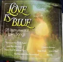 Double LP - Billy Vaughn Orchestra ,  Monica Farell a.o. - Love Is Blue 28 Instrumental Love Songs