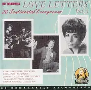 Pat Boone / Pat Boone / Timi Yuro / a.o. - Love Letters Vol. 3 (20 Sentimental Evergreens)