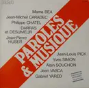 LP - Alain Souchon, Yves Simon, Gabriel Yared a.o. - Paroles & Musique - Inserts, Promo