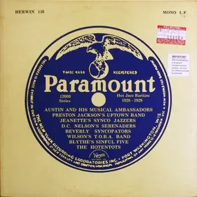 Blythe's Sinful Five - Paramount Hot Jazz Rarities 1926-1928