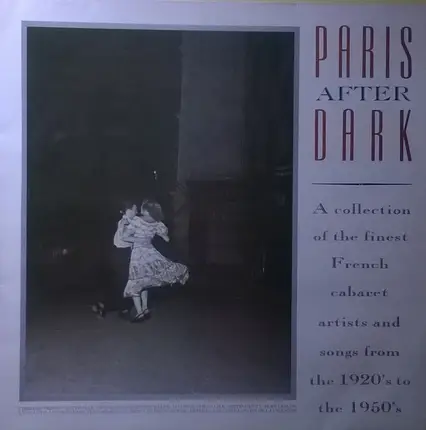 Charles Trenet / Edith Piaf / Tino Rossi a.o. - Paris After Dark