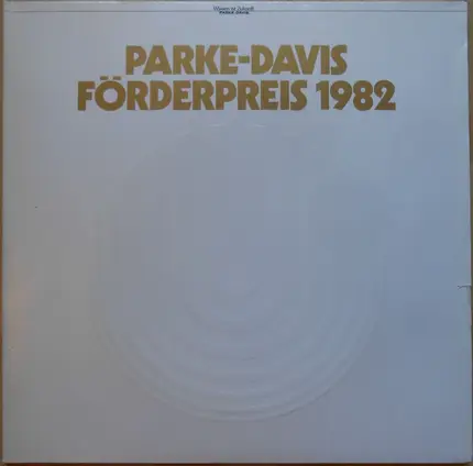 Beethoven / Schumann / Brahms a.o. - Parke-Davis Förderpreis 1982