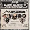 LP - Various - Parlor Piano 1917-27 Blues And Stomps From Rare Piano Rolls