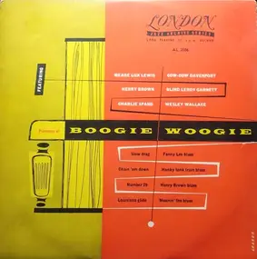 Various Artists - Pioneers Of Boogie Woogie
