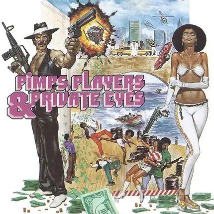 Marvin Gaye, The Four Tops, Willie Hutch - Pimps, Players & Private Eyes