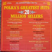 LP - Various - Polka's Greatest Hits 20 Million Sellers Vol 2