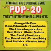 LP - Sam Cooke, Neil Sedaka, Charlie Rich a.o. - POP 20 - 20 International Super Hits