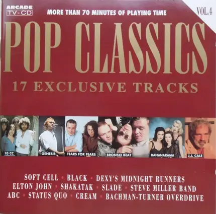 Soft Cell, Black, Elton John - Pop Classics - Vol.4