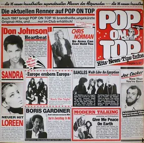 Don Johnson - Pop On Top, Ausgabe 1/87