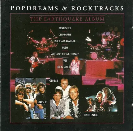 Free, Rush, Asia, Starship & others - Popdreams & Rocktracks - The Earthquake Album