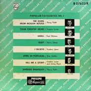 Percy Faith, Frankie Lane, Paul Weston - Popular Favourites No. 1