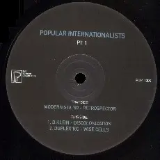 D. Klein, Duplex 100, Modernista '90 - Popular Internationalists PT.1
