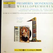 Rameau, Vivaldi, Telemann - Premières Mondiales/ Welt-Premieren