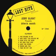 LP - Various Presented By Jerry Blavat - Jerry Blavat Presents Drive-In Sounds - Mono