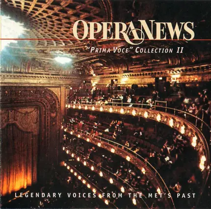 Bizet / Böhm / Wagner / Puccini a.o. - "Prima Voce" Collection II (Legendary Voices From The Met's Past)