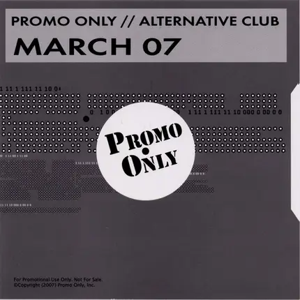The knife, DJ Dan, Kaskade - Promo Only // Alternative Club March 07