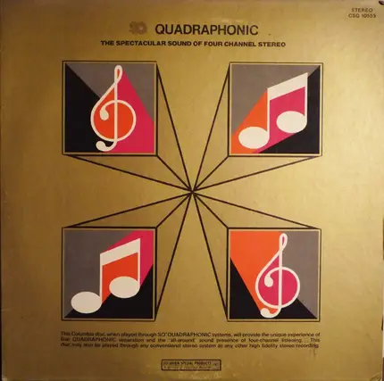 Barbra Streisand, Santana - Quadraphonic, The Spectacular Sound Of Four Channel Stereo
