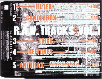 Various - R.A.W. Tracks Vol. 1