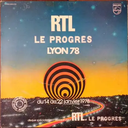 Lucky Blondo, Jane Birkin, Enrico Macias a.o - RTL Le Progrès Lyon 78