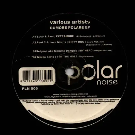 Luca & Paul, Marco Sarto, maxime Dangles - Rumore Polare EP