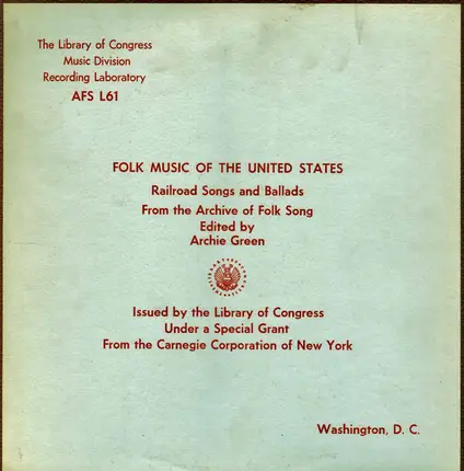 Minta Morgan, Warde H. Ford a.o. - Railroad Songs & Ballads