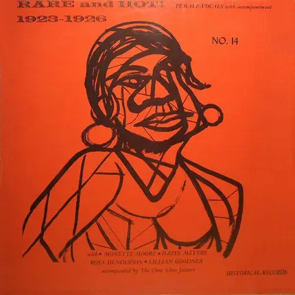 Monette Moore a.o. - Rare And Hot! 1923-26 Female Vocals With Accompaniment