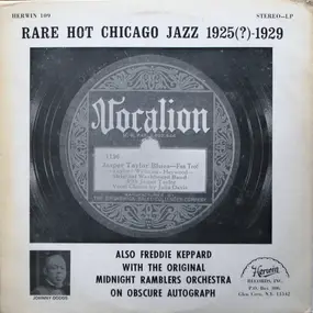 State Street Ramblers - Rare Hot Chicago Jazz 1925(?)-1929