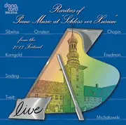CD - Grieg / Sibelius / Chopin / Korngold a.o. - Rarities Of Piano Music At 'Schloss Vor Husum' From The 2013 Festival