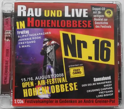 Slipattackapaches / Johnnie Rook / Dritte Wahl a.o. - Rau Und Live In Hohenlobbese Nr. 16