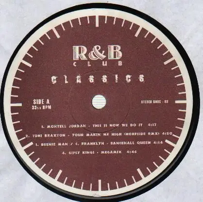 Montell Jordan, Toni Braxton, Beenie Man, Dru Hill, Snow - R&B Club Classics Vol. 3