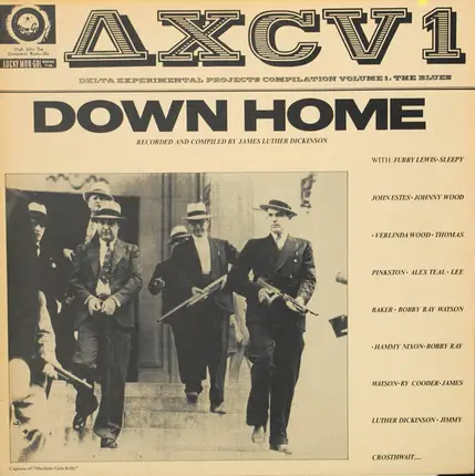 Various / Recorded And Compiled By Jim Dickinson - Delta Experimental Projects Compilation Vol 1. The Blues - ΔXCV 1 Down Home