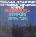 LP - Ray Charles, Stevie Wonder - Recorded Live At Newport In New York - still sealed