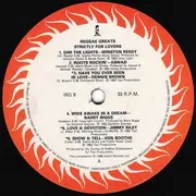 LP - Winston Reedy, Aswad, Dennis Brown... - Reggae Greats - Strictly For Lovers