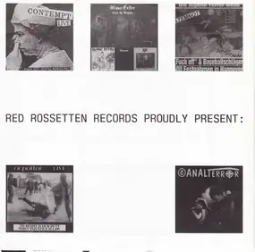 Various Artists - Red Rossetten Records Proudly Present: