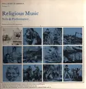 LP - Various - Religious Music Solo & Performance - Mono