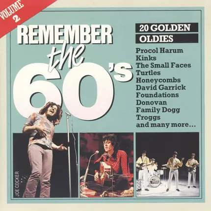 Procol harum / Joe Cocker / Kinks / etc - Remember The 60's Volume 2