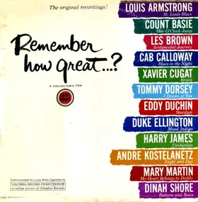 Jazz Compilation - Remember How Great...?