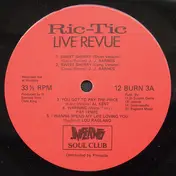 J. J. Barnes - Ric-Tic Live Revue