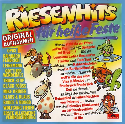 Wolfgang Fierek, Leinemann, a.o. - Riesenhits Für Heiße Feste