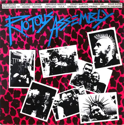 Vice Squad, Abrasive Wheels, Chaos UK - Riotous Assembly