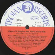 LP - Various - Rivers Of Babylon And Other Great Hits (Original Jamaica Sound)