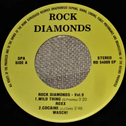 Wasch! / Preston Epps a.o. - Rock Diamonds - Vol.9