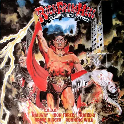 Grave Digger / Railway / Iron Force a.o. - Rock From Hell (German Metal Attack)