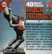 Double LP - T. Rex, Gentle Giant... - Rock Heroes