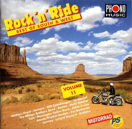 Toto, The Outlaws, Boston, a.o. - Rock 'n' Ride Vol. 11: Best Of South And West