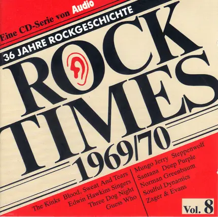 Deep Purple / Blood, Sweat & Tears a.o. - Audio Rock Times Vol. 8 - 1969-70