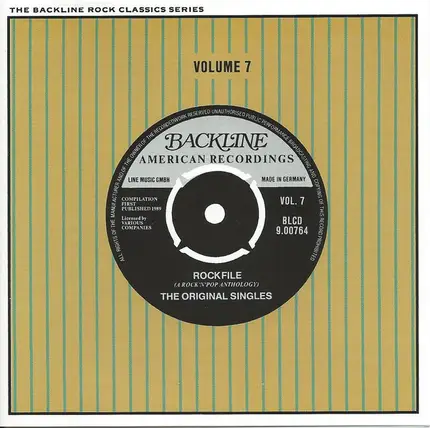 Guy Mitchell,Ben E. King,Sam Cooke,Ray Charles,u.a - Rockfile Volume 7