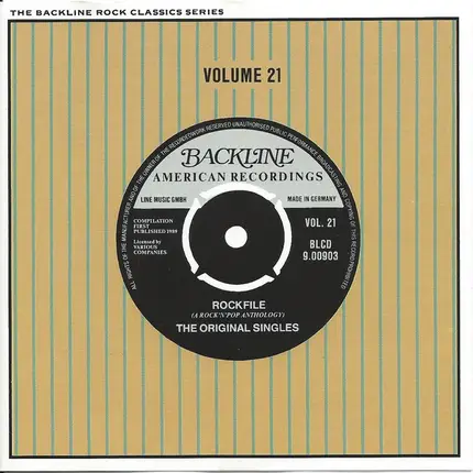 Paul Anka,The Platters,Elvis Presley,Connie Francis - Rockfile Volume 21